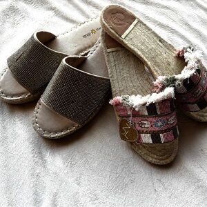 Summer Slide Bundle (Beaded & Rhinestone - Size 9 - Trendy & Fun)